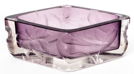 BOL VIOLET DE VIOLET MOSER BLASS AVEC MOTIFS FLORA
