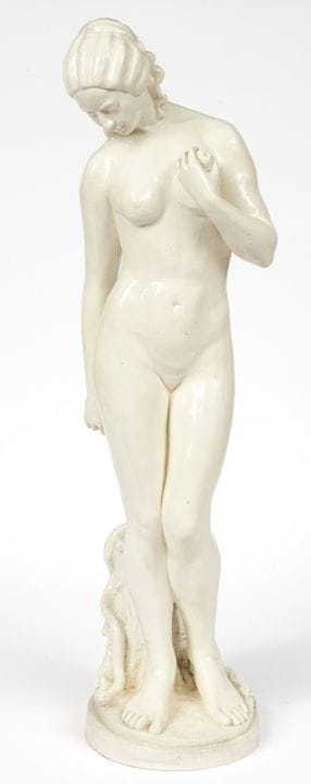 SEHR GROSSE FIGUR DER EVA MIT APFEL UND SCHLANGE
A
