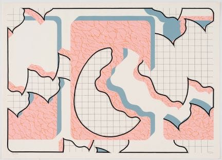 马库斯·雷茨（Markus RAETZ，1941-2020）
《阿波罗》 
 
 纸本彩色丝网版画 