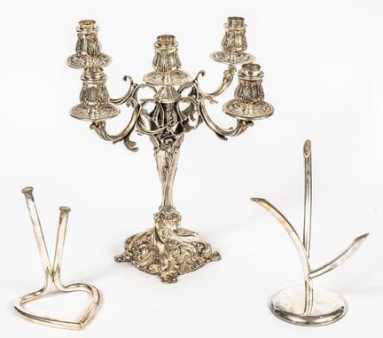CHANDELIER À CINQ BRANCHES « CAMUSSO » DU PÉROU ET