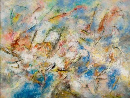 陈洪（XX）
抽象色彩构图
 
 布面油画，署名
 
 
 76 × 102 厘米，带框尺寸 88 