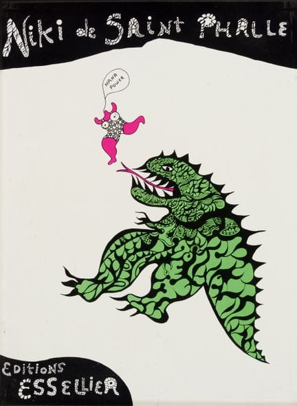 妮基·德·圣法尔（1930-2002）
娜娜·鲍尔 
 
 光面纸板作品集盒，“第10号”，未署名，