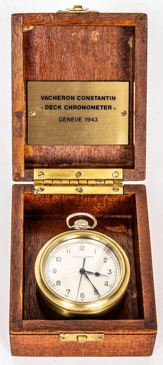 Vacheron CONSTANTIN « DECK CHRONOMETER », GENÈVE 1
