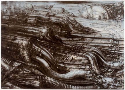 汉斯鲁迪·吉格（Hansruedi GIGER，1940-2014）
《生物力学景观》（"Biome