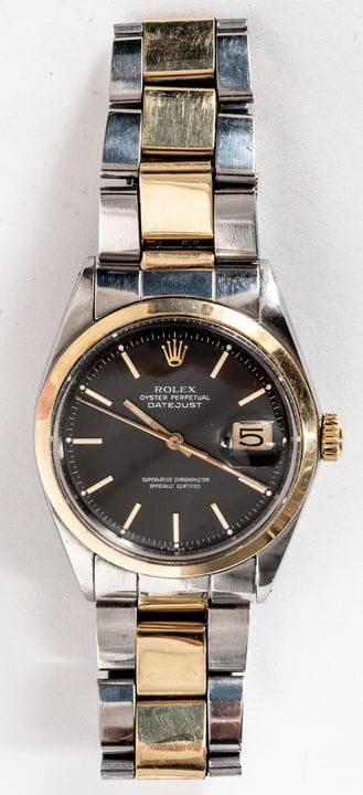 ROLEX DATEJUST CHRONOMÈTRE DE 1971, RÉF. 1600
Bico