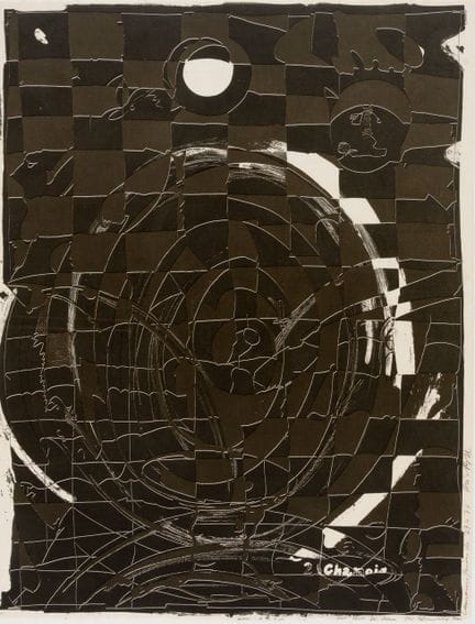 迪特尔·罗特（Dieter ROTH，1930-1998）
“2. 岩羚羊” 
 
 纸本彩色石版画