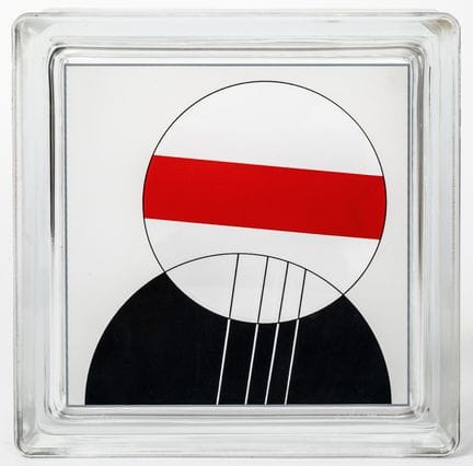 Eugenio CARMI (1920–2016)
„Senza titolo“ 
 
 Glass