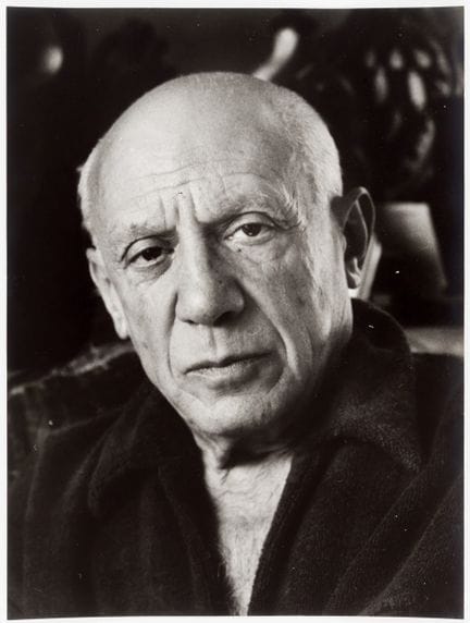 库尔特·布卢姆（Kurt BLUM，1922-2005）
巴勃罗·毕加索 
 
 手工印制于柯达WF