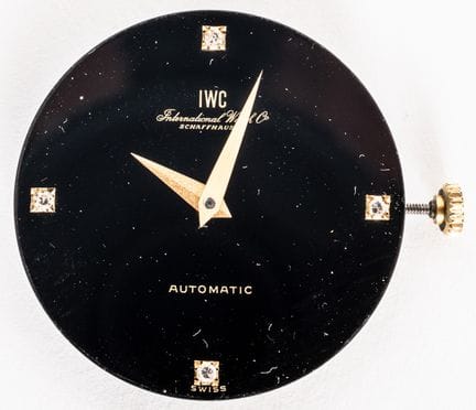 CADRAN ET MOUVEMENT IWC
IWC International Watch Co