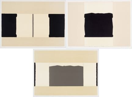 马蒂亚斯·斯佩沙（1925-2008）
摘要 1-3 
 
 3 幅纸本石版画，版数 2/50，铅笔