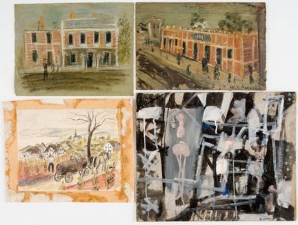 Wilfrid MOSER (1914-1997)
Motivos diversos, alguno