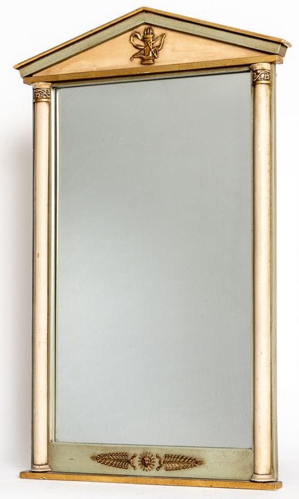MIROIR MURAL FRANÇAIS DE STYLE NÉOCLASSIQUE
Bois e