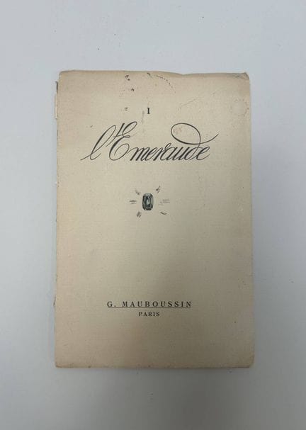 MAUBOUSSIN, G. e CAILLAUD Louis - L'Emeraude
Parig