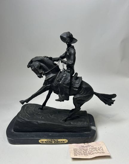 Frederic REMINGTON (1861-1909) (da)
Cowboy a caval
