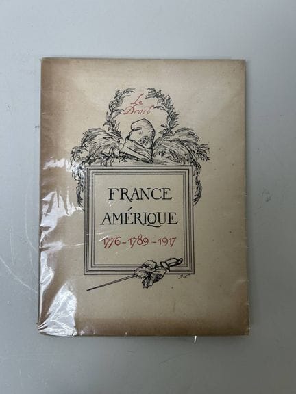 FRANCIA - AMERICA 1776-1789-1917
Dichiarazione d'i