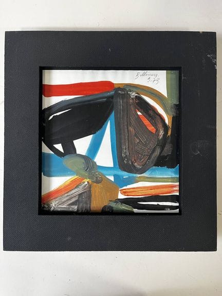 Jean BELLISSEN (1936-2014), Composizione, guazzo s