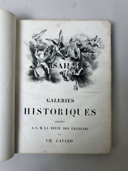 GAVARD (Charles), Versailles, Gallerie storiche de