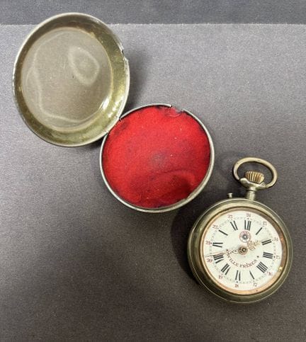 ROSKOPF, WILLE  Frères – Taschenuhr aus Stahl
sche