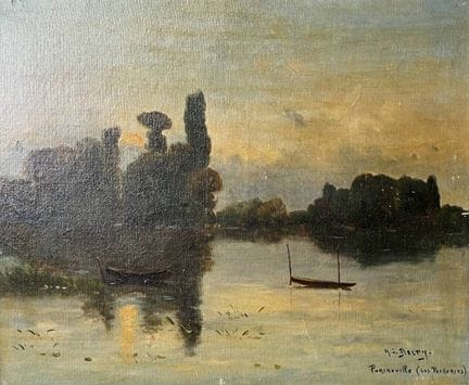 Henry Jacques DELPY (1877-1957)
Porcheville, le Pê