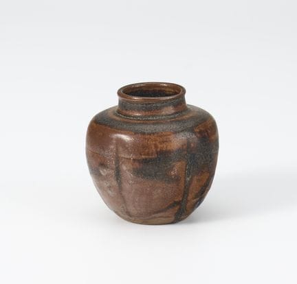 Una caja para té de cerámica Hongtang con esmalte 