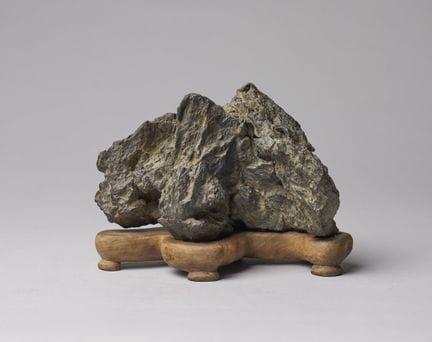 Una roca de Lingbi, considerada «piedra de los eru