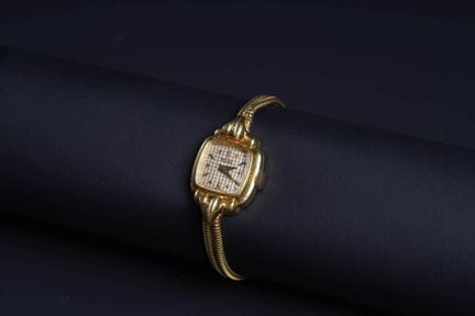 RELIDE.
Women's wristwatch in 18K yellow gold (750