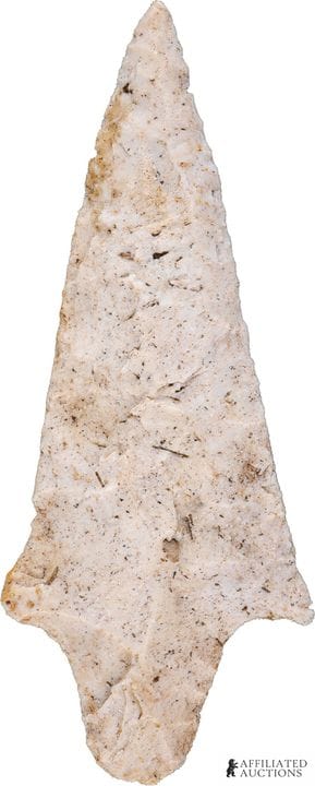 Pointe de projectile à tige rétrécie de la Floride