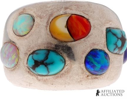 Bague Glodove en argent sterling 925 avec opales  