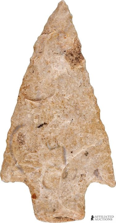 Pointe de flèche archaïque de Floride de type Ledb