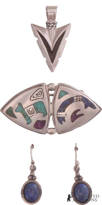 Lot de 3 bijoux Carolyn Pollack Southwest  Lot de 