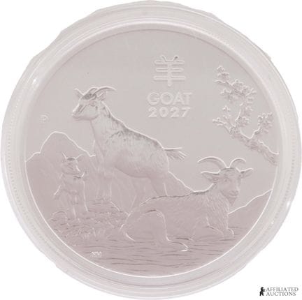Pièce d'argent de 1 OZT, titre .999, « Année de la