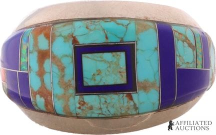 Bague « Southwest Micro-Mosaic » en argent sterlin