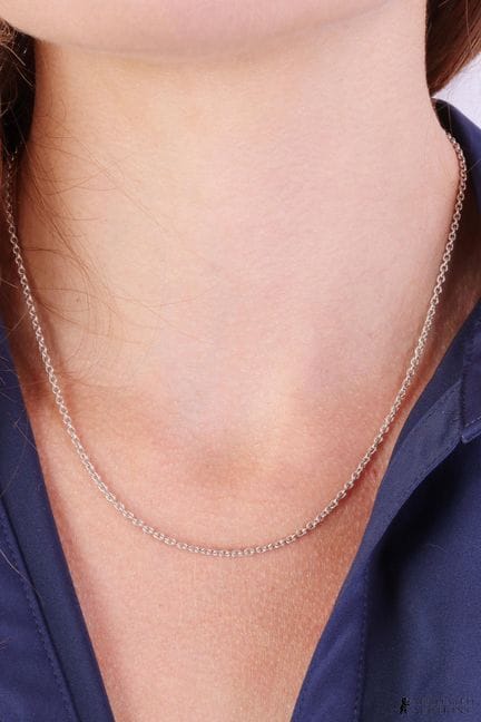 Collier à chaîne Pandora en argent sterling 925. U