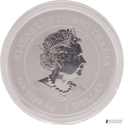 Pièce d'argent de 1 OZT, titre .999, « Année du La
