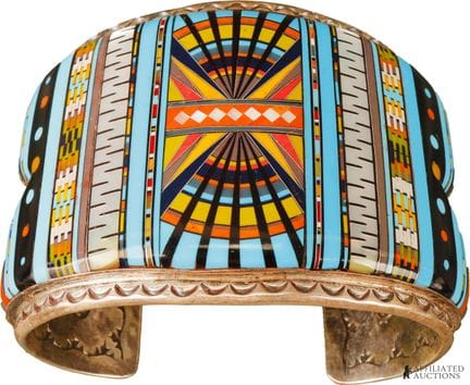 Bracelet-manchette Glodove d'inspiration Zuni en a