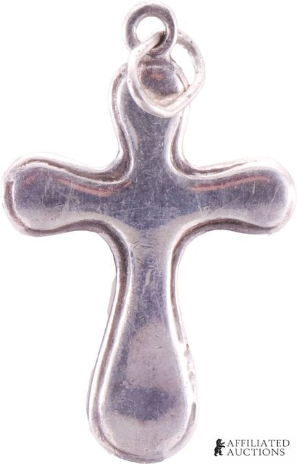 . Pendentif croix en argent sterling .925  Pendent