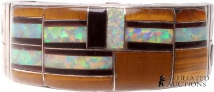 Bague « Southwest Micro-Mosaic » en argent sterlin