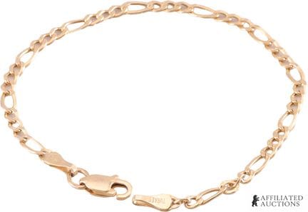 Bracelet en or 10 carats PGDA « Turkey » avec chaî