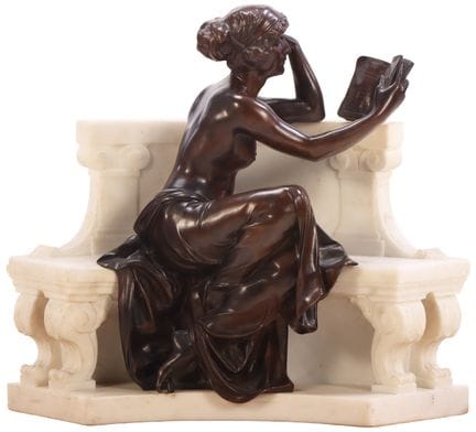 LOUIS CARRIER-BELLEUSE (FRANÇAIS, 1848-1913) SCULP