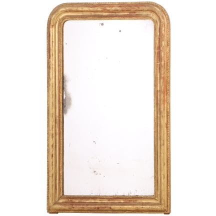 MIROIR FRANÇAIS EN BOIS DORÉ DE STYLE LOUIS-PHILIP