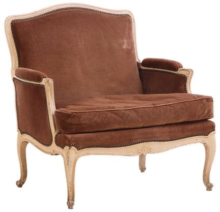 MARQUIS DE STYLE LOUIS XV FRANÇAIS, PEINT ET TAPIS