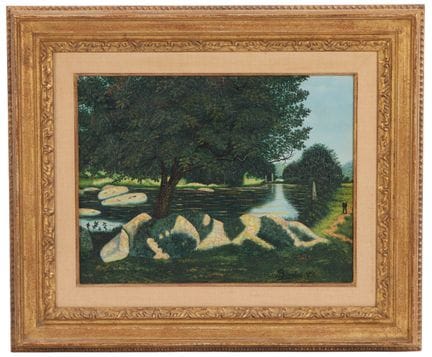 CAMILLE BOMBOIS (FRANÇAIS, 1883-1970) « LA MARE DE
