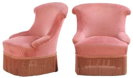 PAIRE DE FAUTEUILS FRANÇAIS NAPOLÉON III REPOSANT 