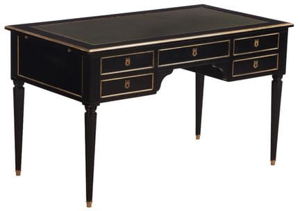 BUREAU DE STYLE DIRECTOIRE FRANÇAIS EN ACJAN ÉBÉNI