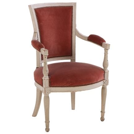 FAUTEUILS À ACCOUDOIRS OUVERTS DE STYLE DIRECTOIRE