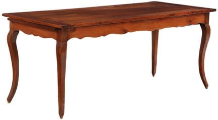 74" Französischer Bauernhoftisch aus Kirschholz au