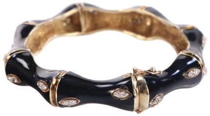 BRACELET EN BAMBOU « LA TRIOMPHE » EN OR 14 CARATS