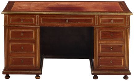 BUREAU DE STYLE DIRECTOIRE FRANÇAIS EN ACJEN, PLAT