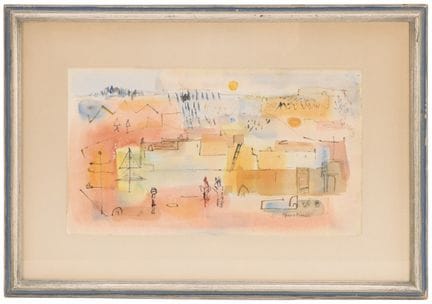 GINA KNEE (AMÉRICAINE, 1898-1982) « NEW MEXICO PUE