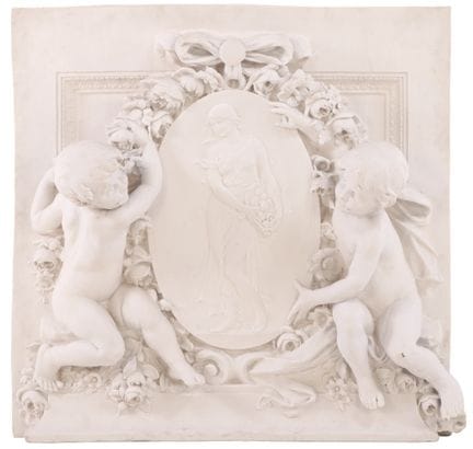 « LA BELLE DEMOISELLE » : PLAQUE EN FIBRE DE VERRE